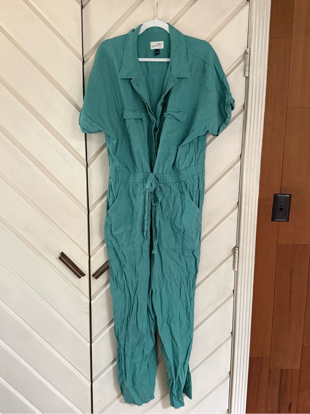 Universal Thread Teal Button-Front Shirt